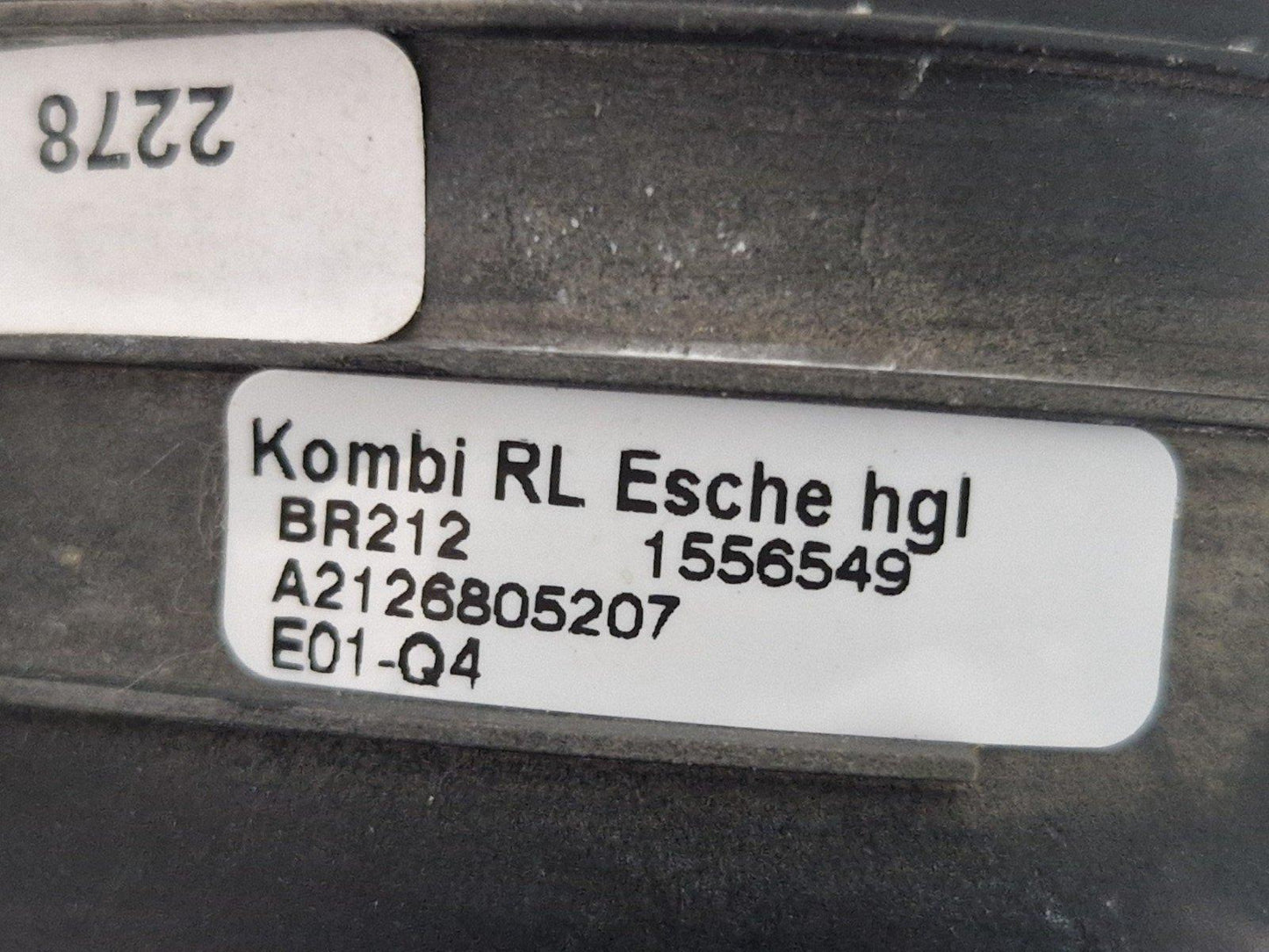 MERCEDES BENZ W212 E CLASS 2014 FRONT DASHBOARD TRIM A2126805207