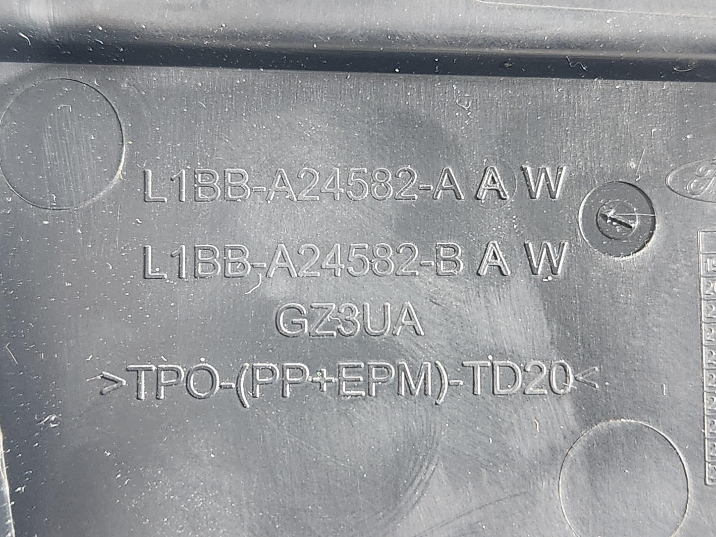 Ford Fiesta MK6 Hatchback Genuine B-Pillar Trim Panel L1BB-A24582-A
