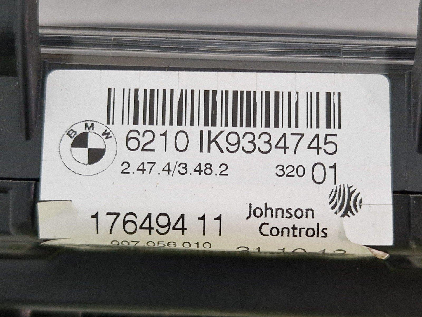 2011-2019 BMW 1 SERIES F20 FL SPEEDOMETER 1.5 DIESEL MANUAL 17649411