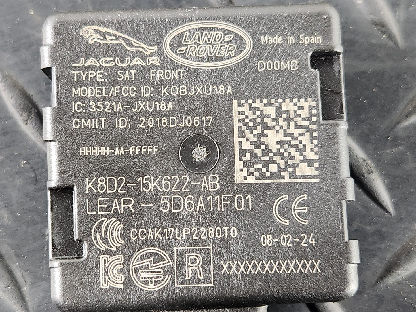 Land Rover Range Rover Evoque L551 SUV Comfort Control Module K8D2-15K622-AB