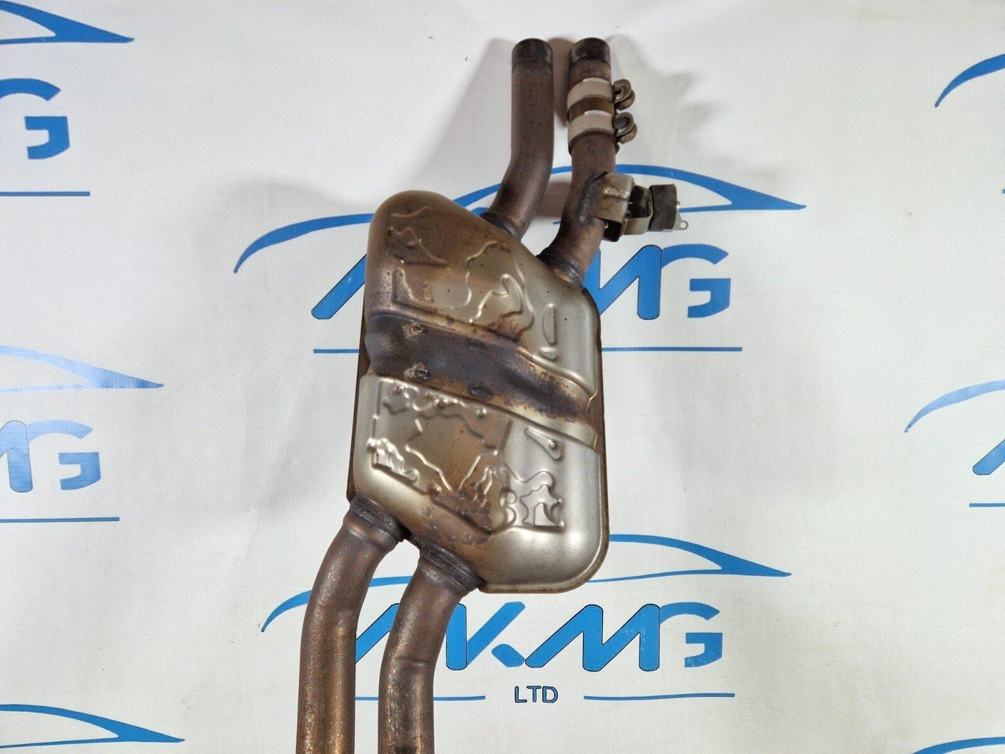 10-17 AUDI A8 4H 4.2 PETROL EXHAUST SYSTEM PIPE & SILENCERS 4H0253411