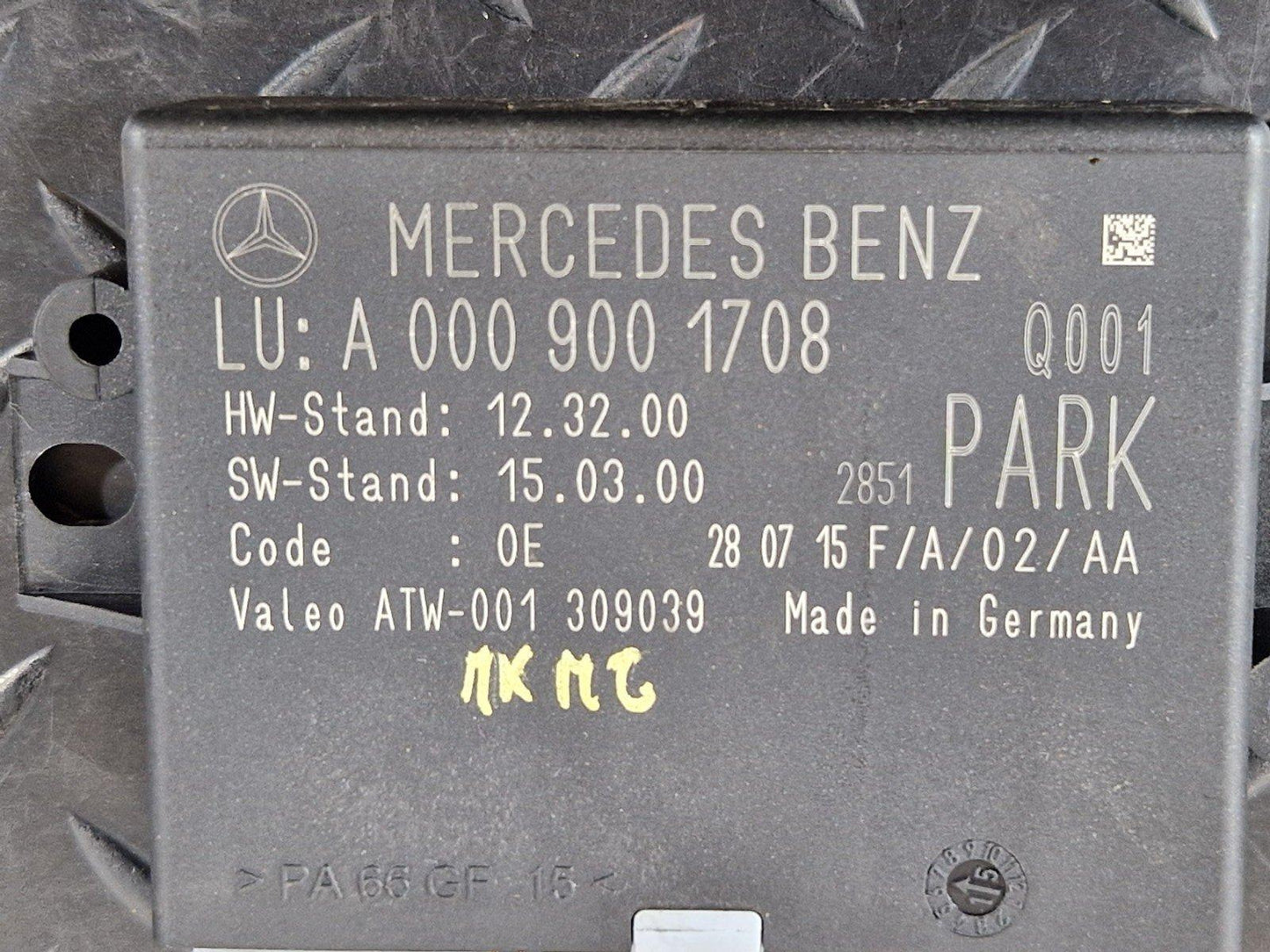 MERCEDES C117 W176 W246 W447 PARKING MODULE PDC SENSOR CONTROL UNIT A0009001708