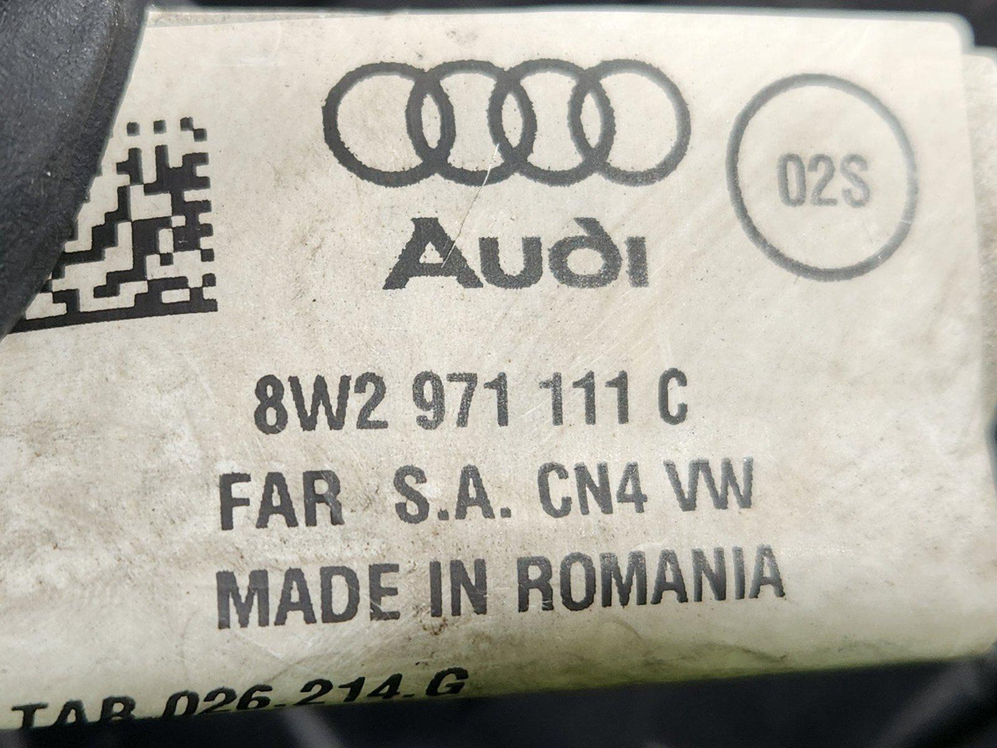 17-24 AUDI S5 F5 GENUINE POWER STEERING WIRING HARNESS 8W2971111C 4G0906234A