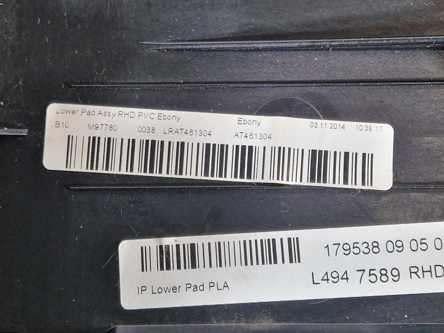 13-23 RANGE ROVER SPORT L494 OEM LOWER DRIVER DASHBOARD TRIM PANEL LRAT461304
