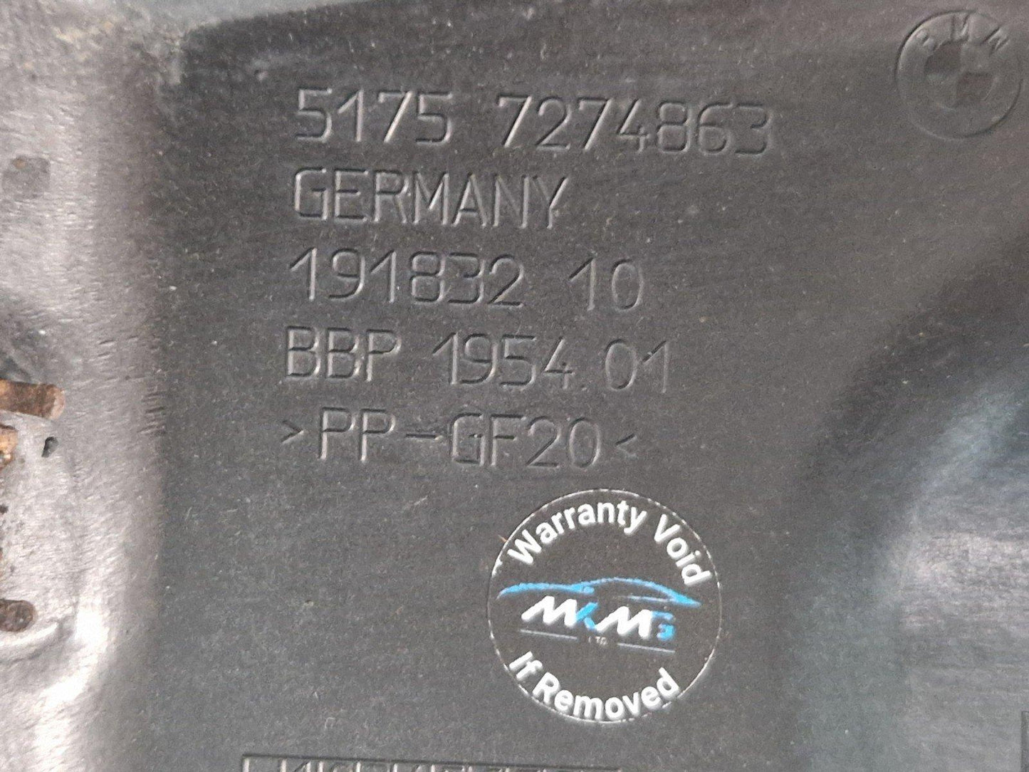 BMW 1 2 3 4 SERIES F20 F22 F30 F36 F36 STEERING COLUMN COVER FRONT LEFT 7274863