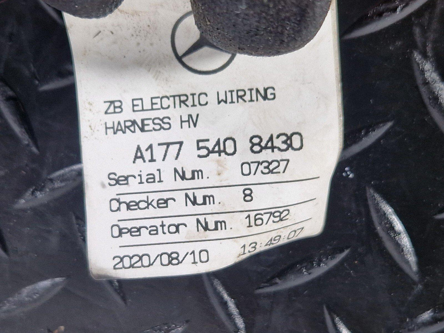 19-ON MERCEDES BENZ CLA C118 HIGH VOLTAGE WIRING LOOM CABLE A1775408430