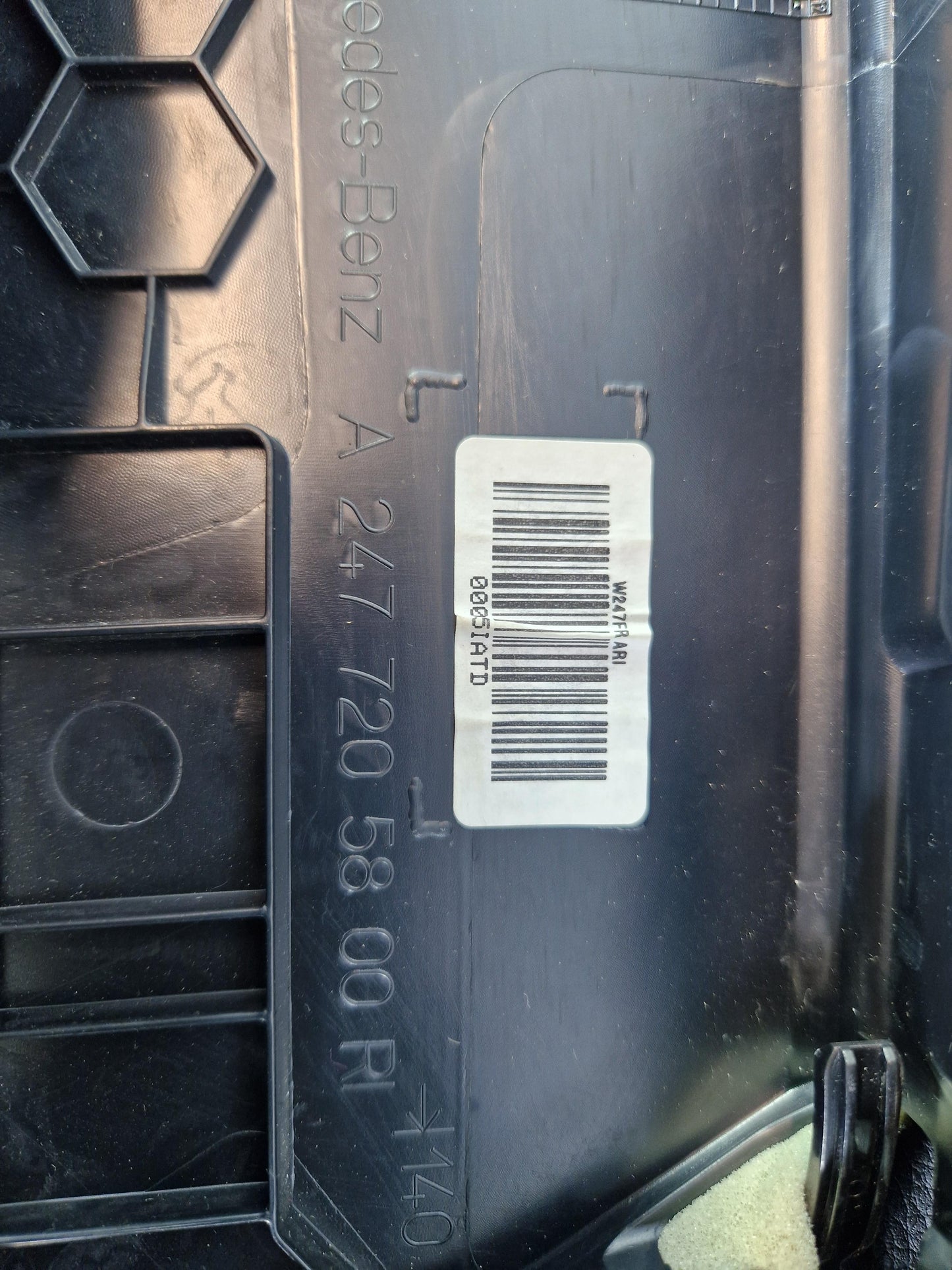 Mercedes-Benz B200d B-Class W247 SUV Front Right Door Inner Panel