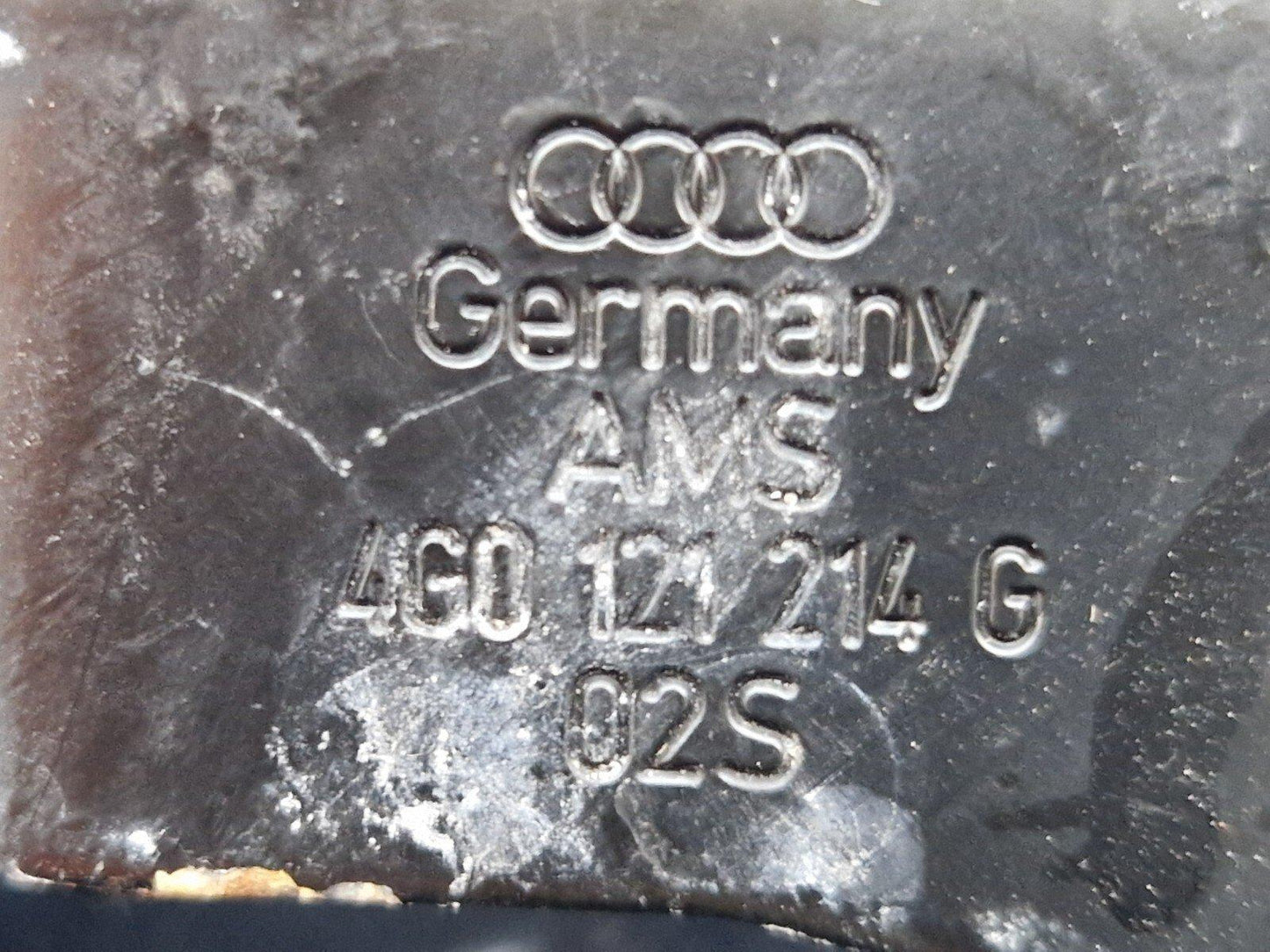 10-18 AUDI A7 4G S-LINE EXPANSION TANK HOLDER BRACKET 4G0121214G