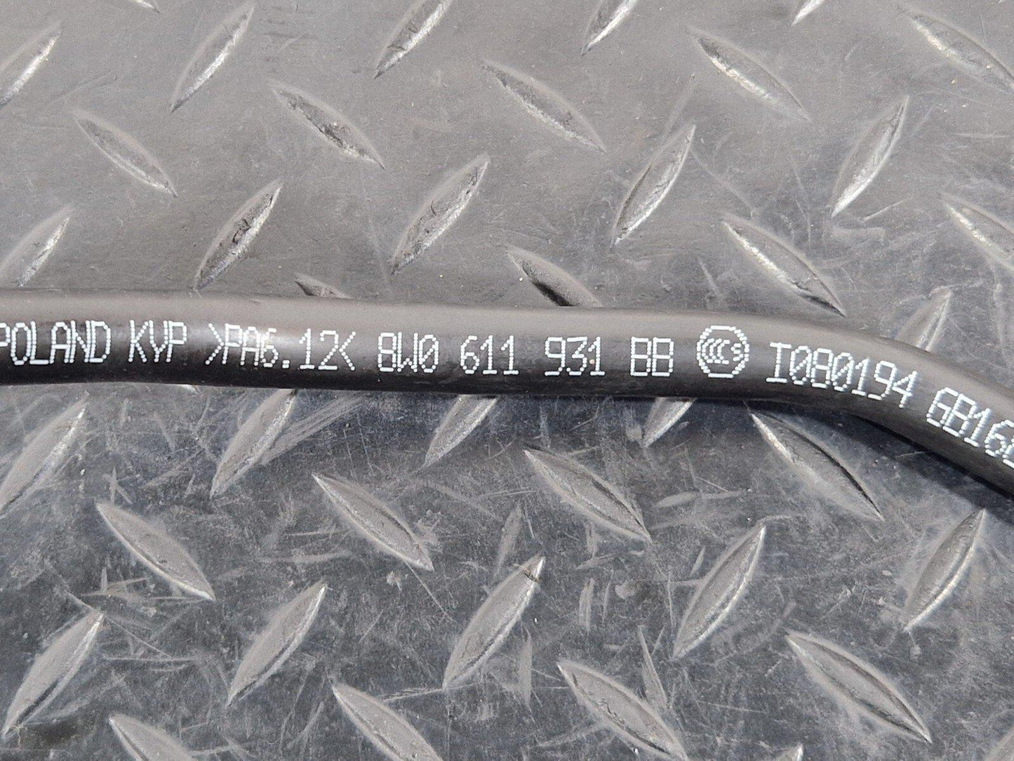 16-23 AUDI S5 COUPE GENUINE VACUUM PIPE HOSE 8W0611931BB
