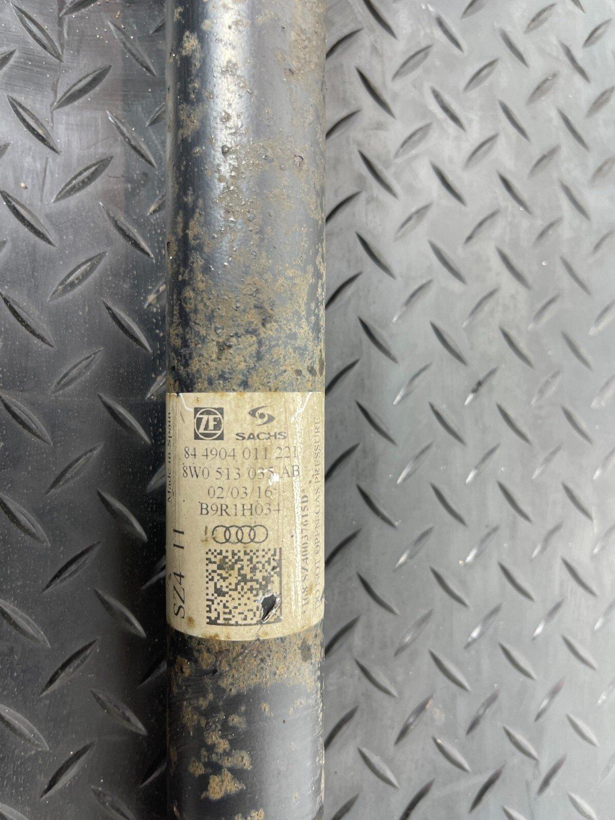 16-19 AUDI A4 B9 REAR SHOCK ABSORBER 8W0513035AB 8W0513028AA