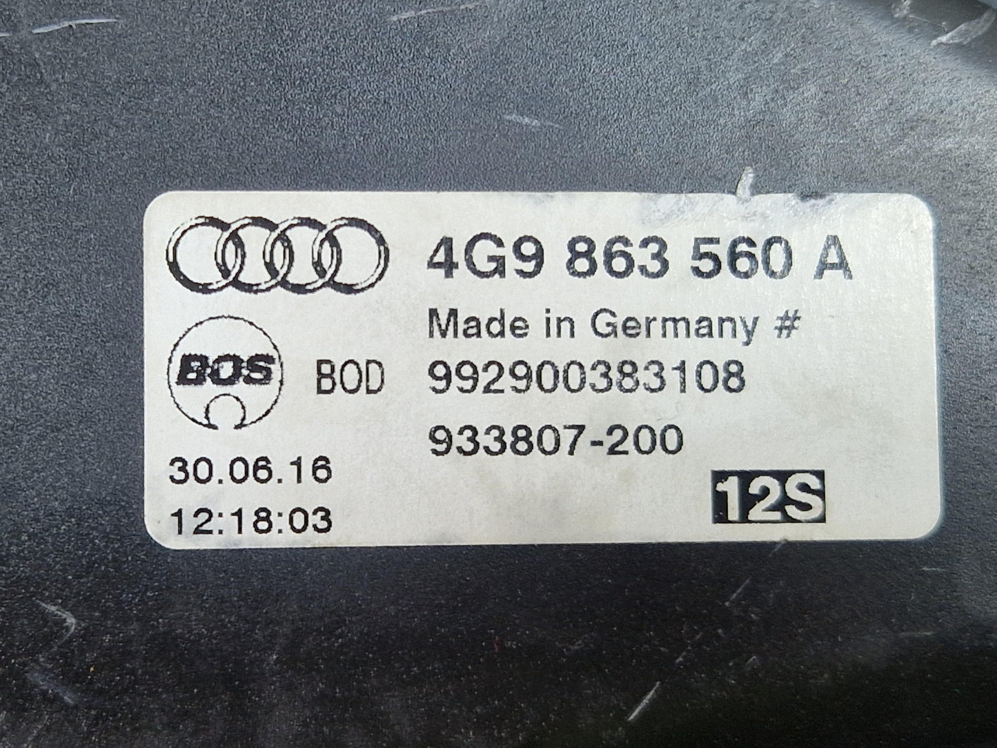 Audi A6 Allroad C7 Parcel Shelf Load Cover Mechanism 4G9863560A