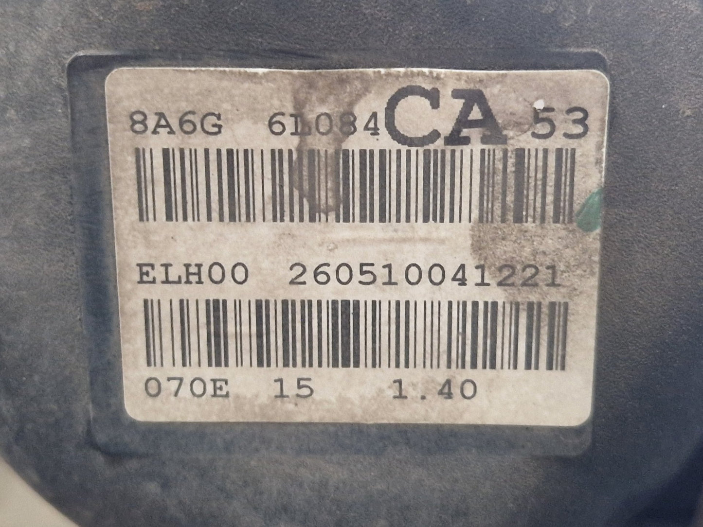 Ford Fiesta MK7 1.4L Petrol Engine Complete SPJA/SPJC 71kw 2010