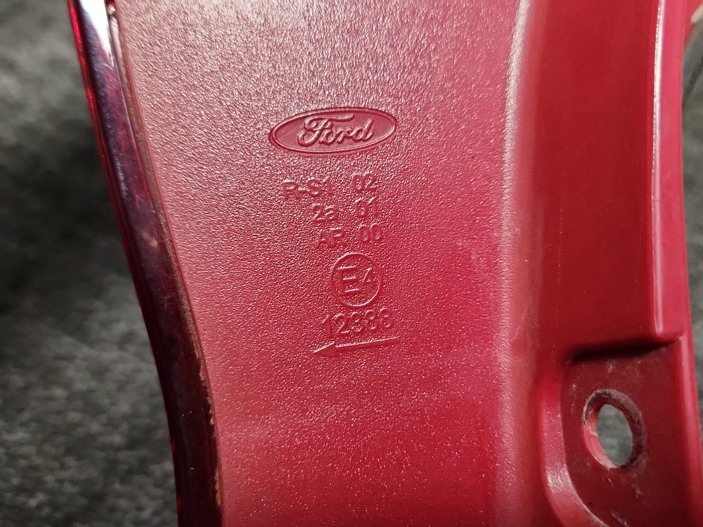 2009 Ford Fiesta MK7 (B299) Genuine Rear Left Passenger Tail Light 8A61-13405-A