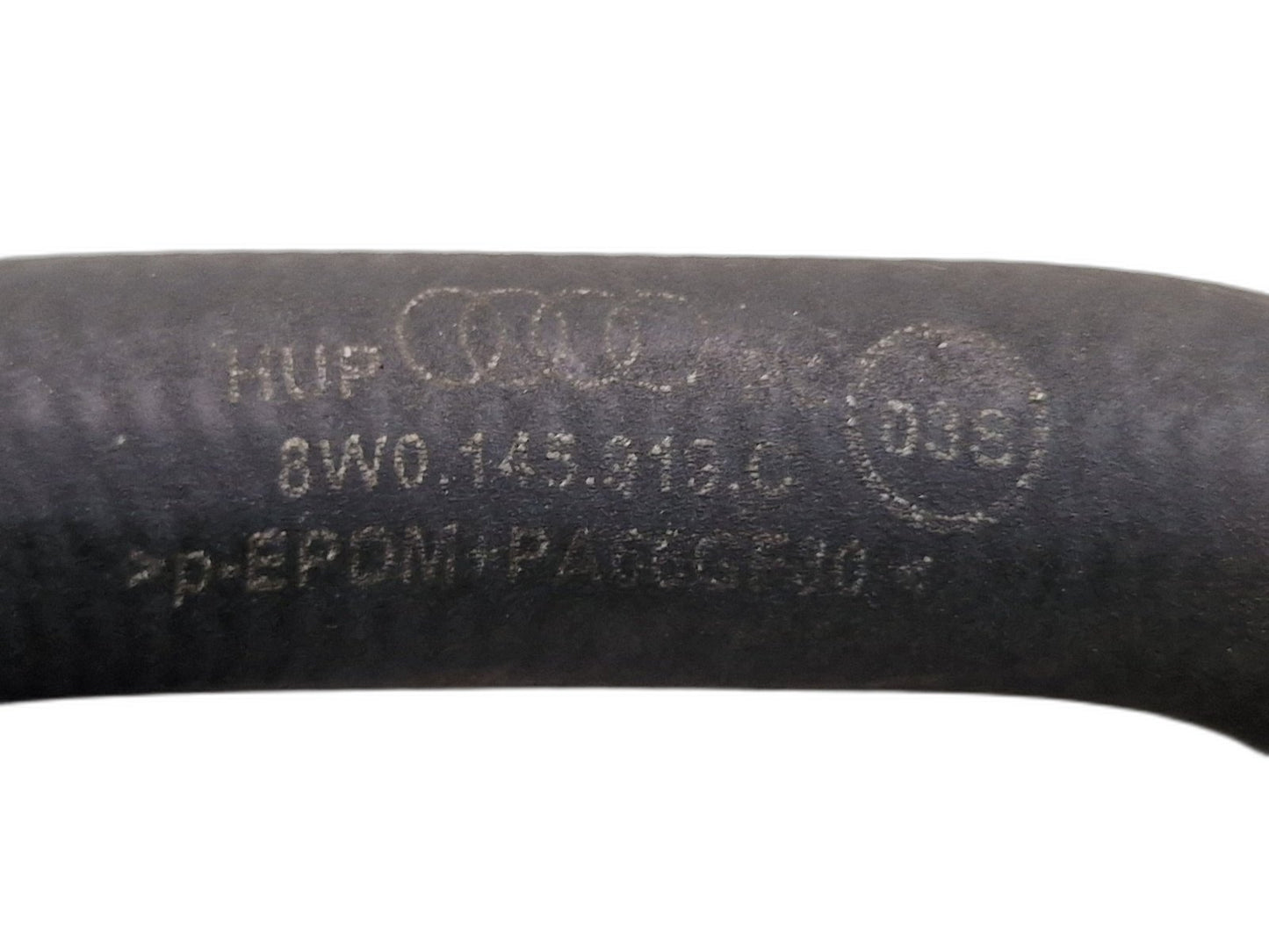 16-19 AUDI A4 B9 GENUINE OEM WATER COOLANT PIPE HOSE 8W0145919C