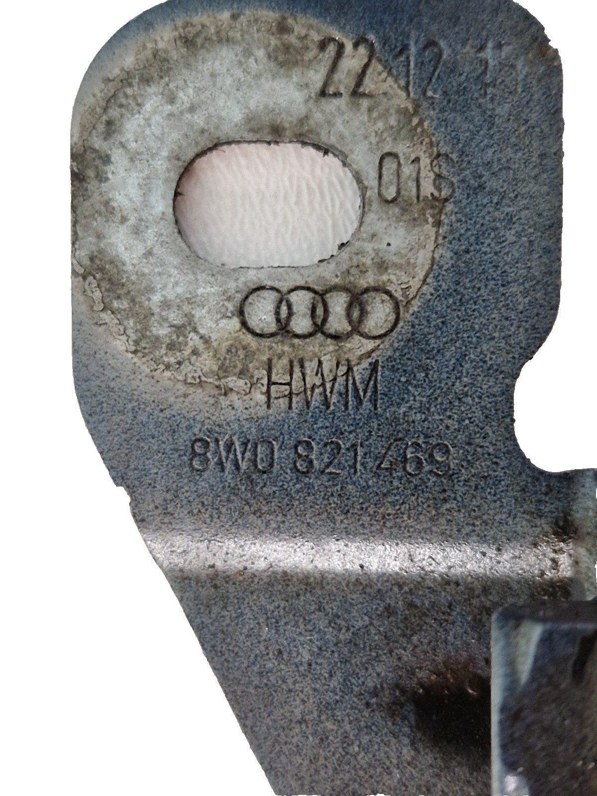 17-24 AUDI A5 CABRIOLET B9 GENUINE LEFT SIDE WING MOUNT BRACKET 8W0821469