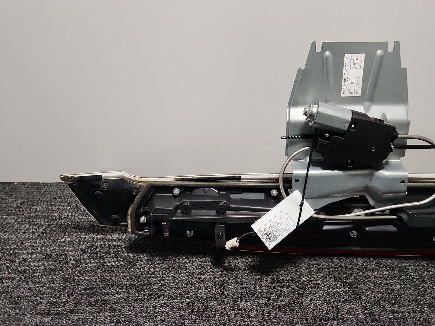 Peugeot RCZ MK1 (Ph1) (T75) Coupe Genuine Rear Spoiler in Opal White Paint