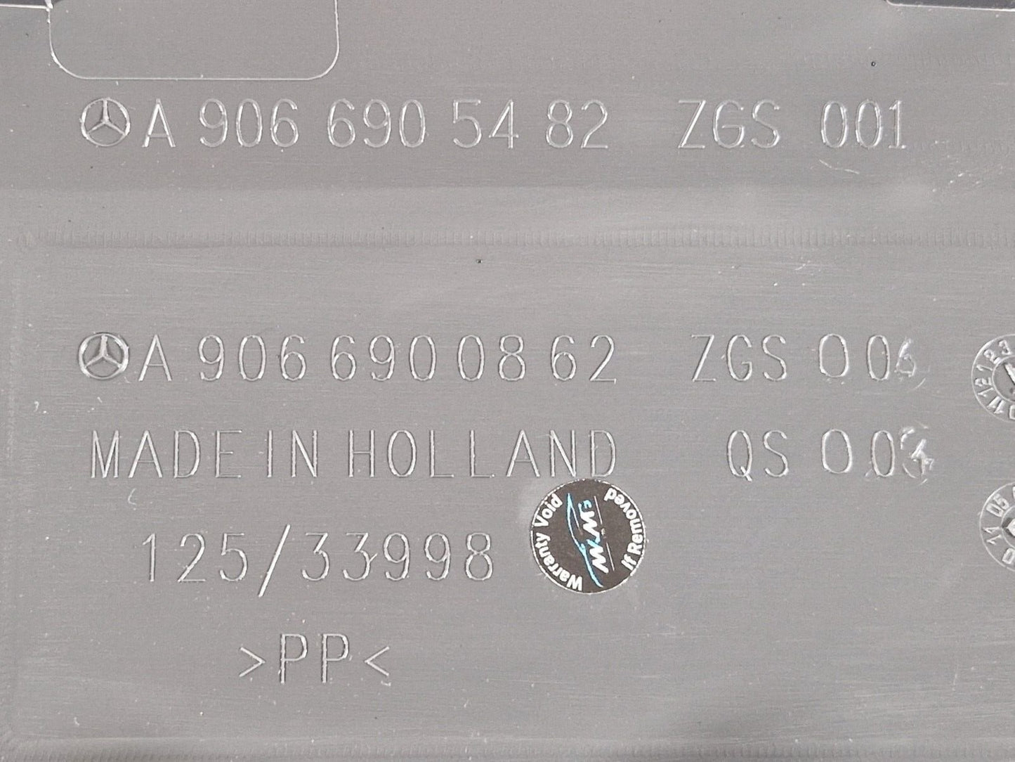 Mercedes-Benz Sprinter 906 Right Rear Door Moulding A9066900862