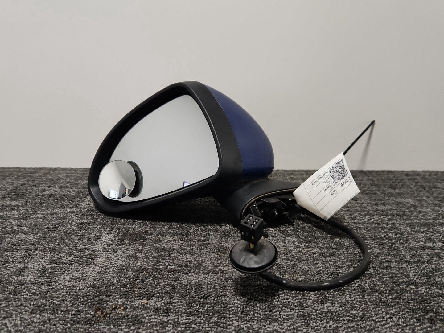Vauxhall Corsa MK4(4500) Hatchback Front Left Door Wing Mirror in Blue GAN (176)