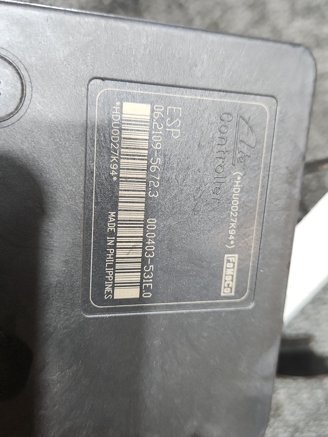 2010 Ford Fiesta MK7 (B299) ABS Pump Control Module 8V512C405AE