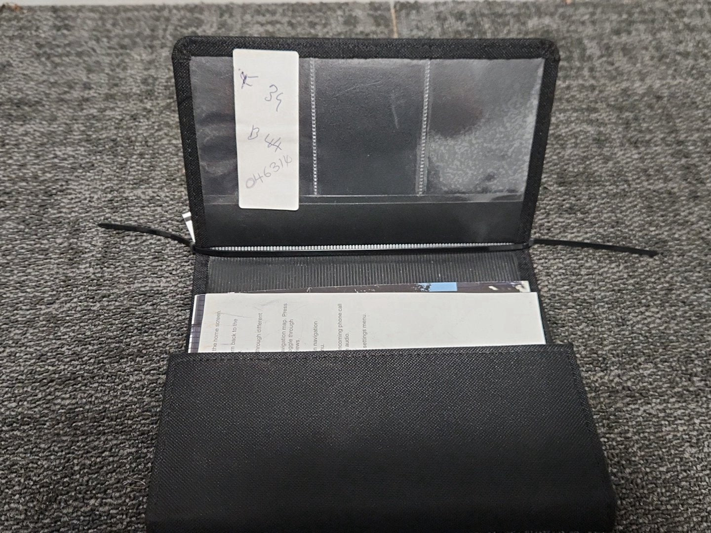 Vauxhall Mokka MK1 (G1U0) SUV Genuine Owners Manual Handbook Wallet Case