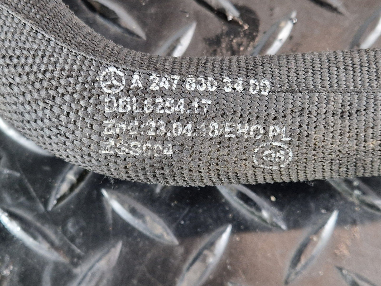19-ON MERCEDES BENZ B CLASS W247 OEM COOLANT HOSE PIPE A2478303400