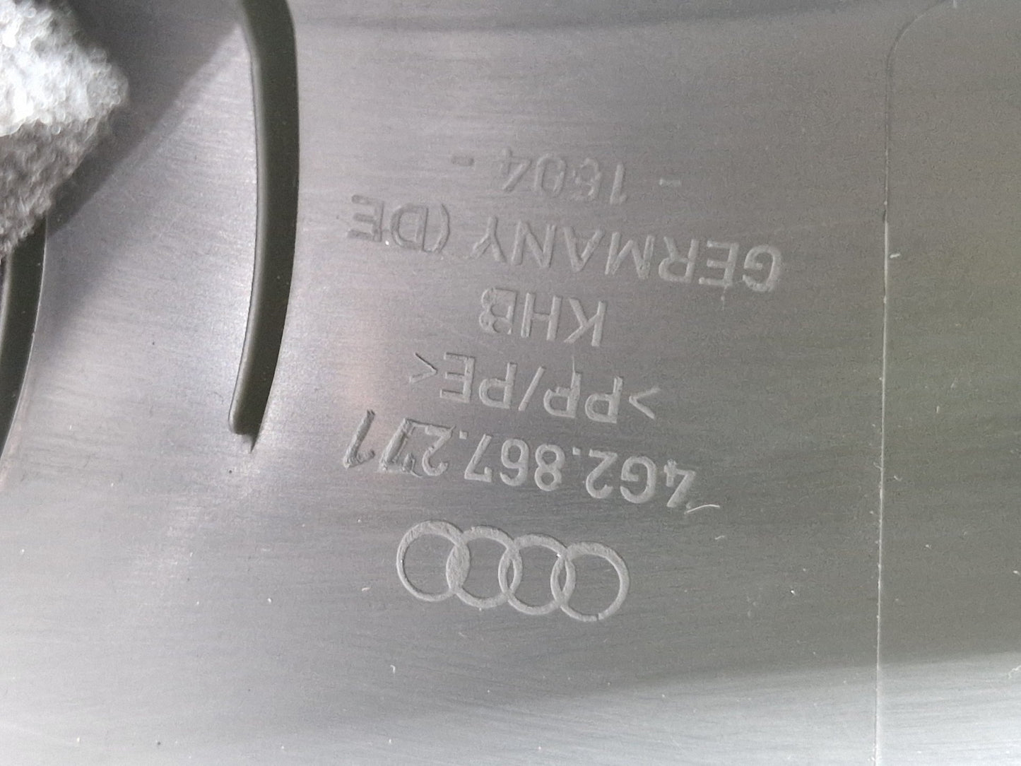 Audi A6 Allroad C7 Genuine Front Left N/S Interior A-Pillar Trim 4G2867271