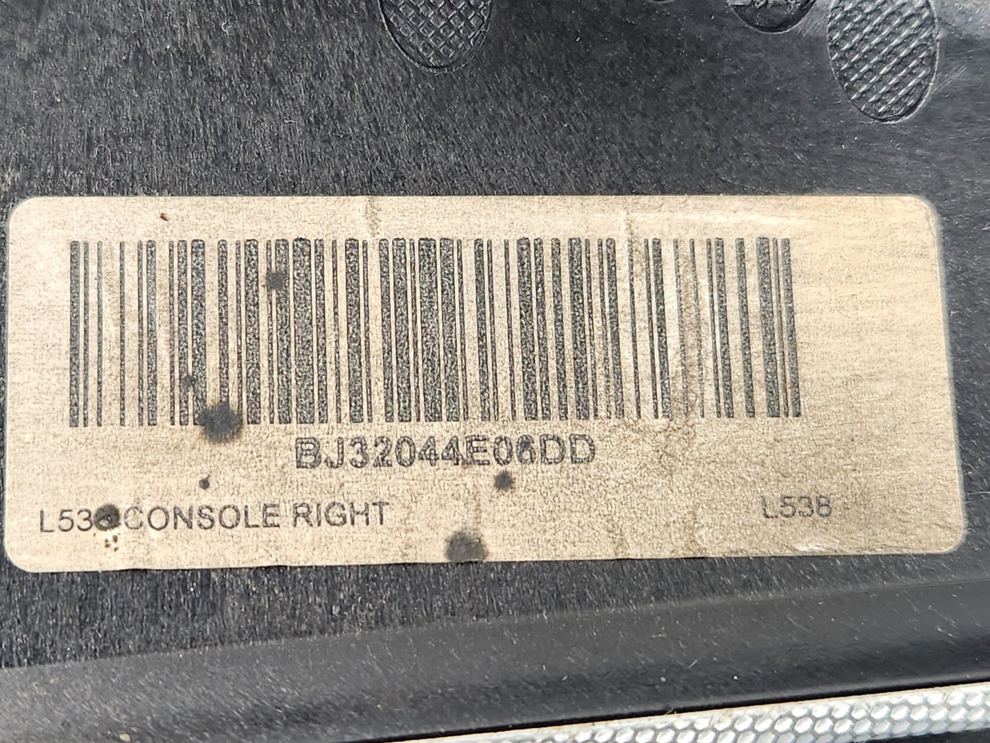 Land Rover Range Rover Evoque L538 Right Centre Console Trim BJ32044E06DD