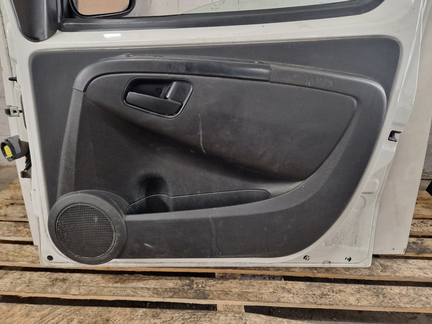Peugeot Bipper Cargo Van Front Right O/S Driver Complete Door in White EWP