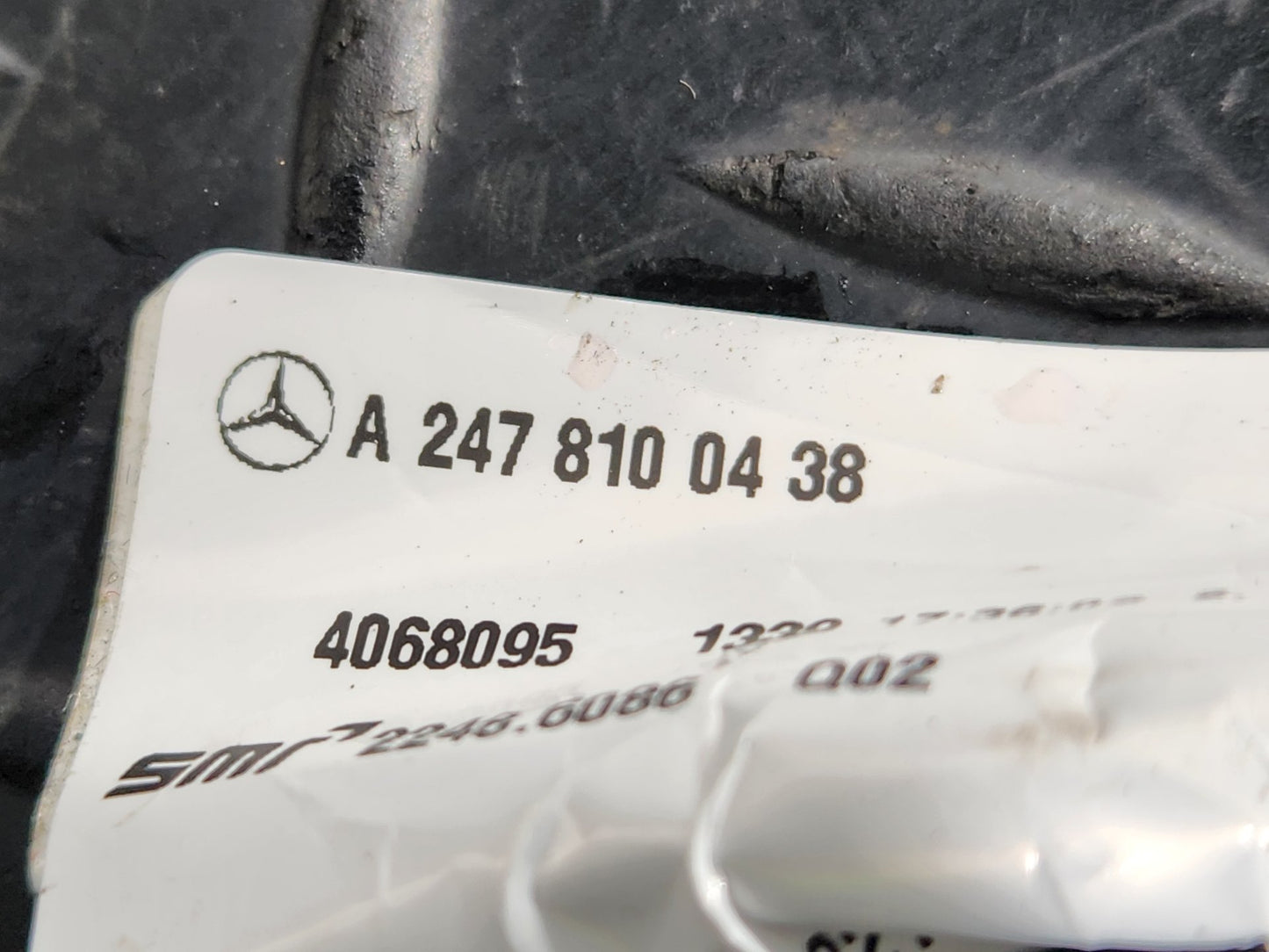 Mercedes-Benz B200d B-Class W247 SUV Right Door Mirror Glass a2478100438