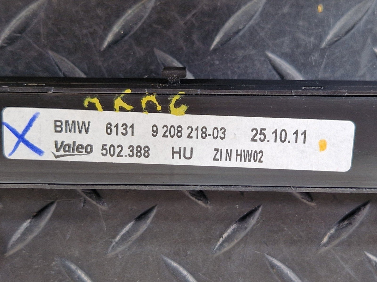 10-13 BMW X5 E70 LCI GENUINE CENTRE CONSOLE CONTROL PANEL SWITCH UNIT 9208218