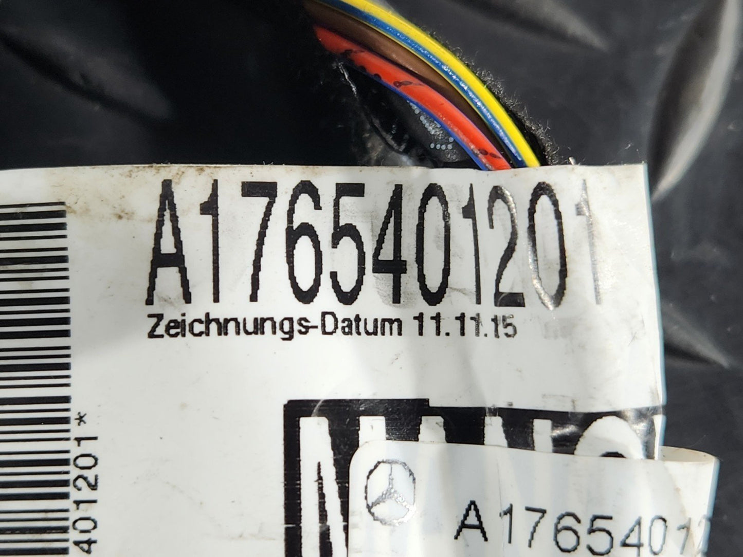2013-2018 MERCEDES A CLASS CLA W176 C117 MULTIMEDIA BOX WIRING LOOM A1765401201