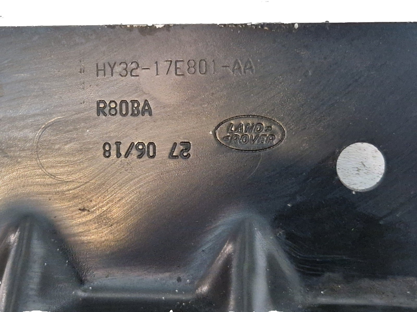 17-ON LAND ROVER DISCOVERY REAR BUMPER LEFT LOWER SUPPORT BRACKET HY3217E801AA