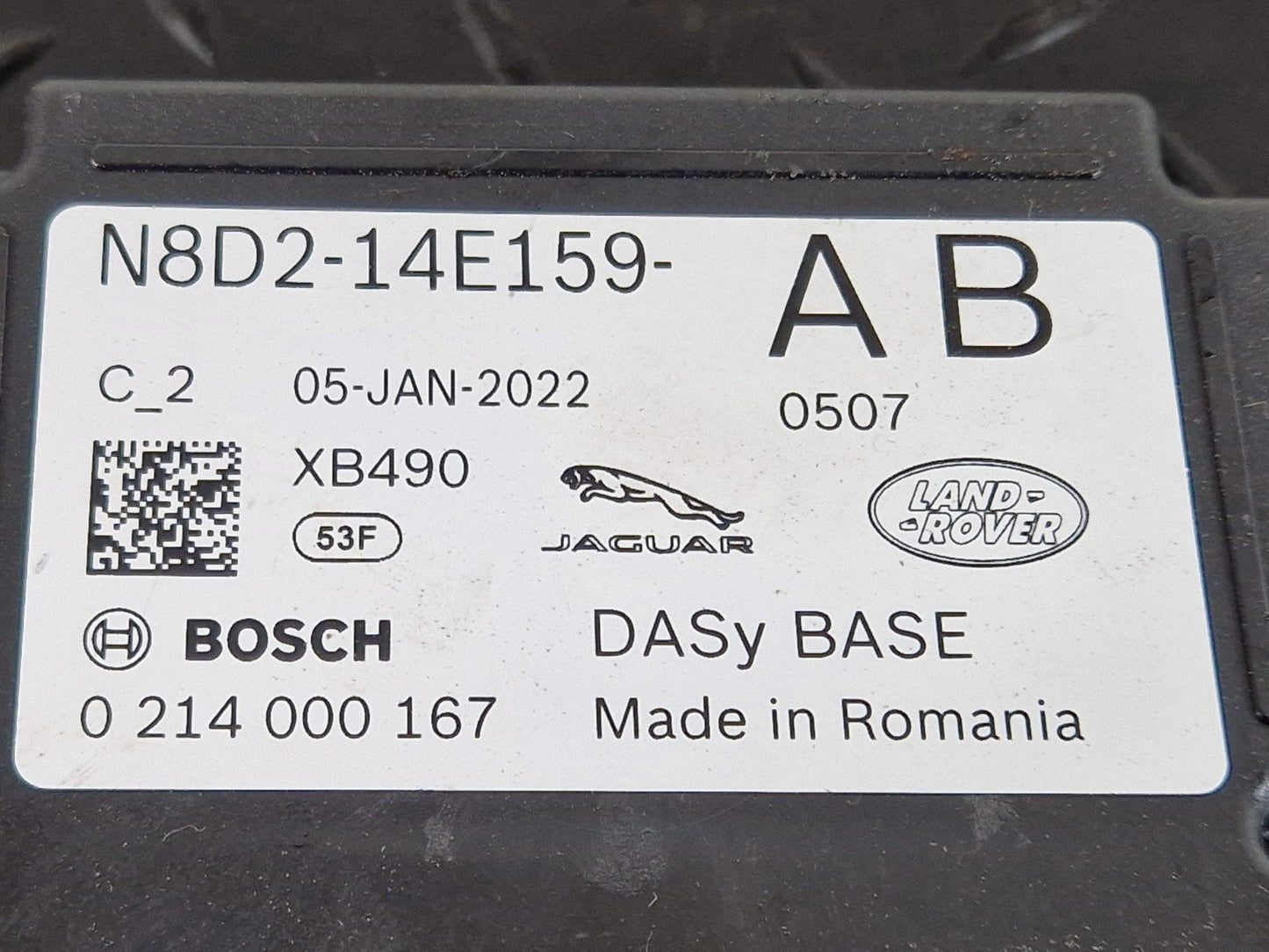 19-ON RANGE ROVER EVOQUE L551 GENUINE AIR SRS BAG CONTROL MODULE N8D2-14E159