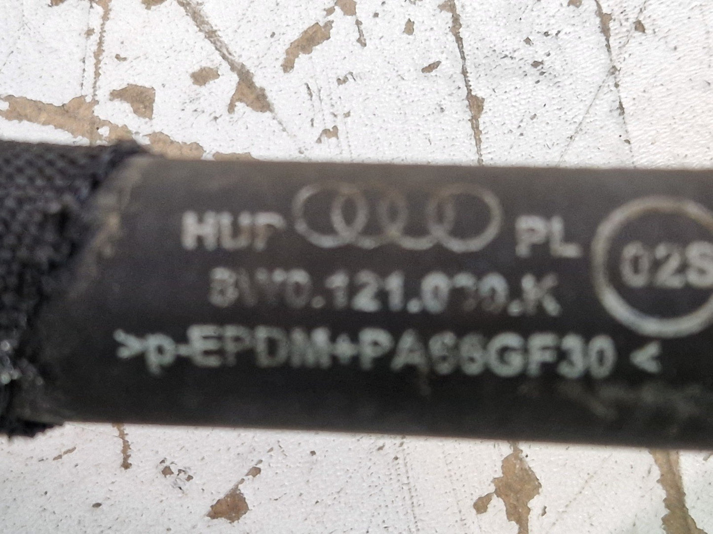 16-19 AUDI A4 B9 SPORT GENUINE OEM CHARGER AIR COOLER HOSE 8W0121080K 8W0121087E