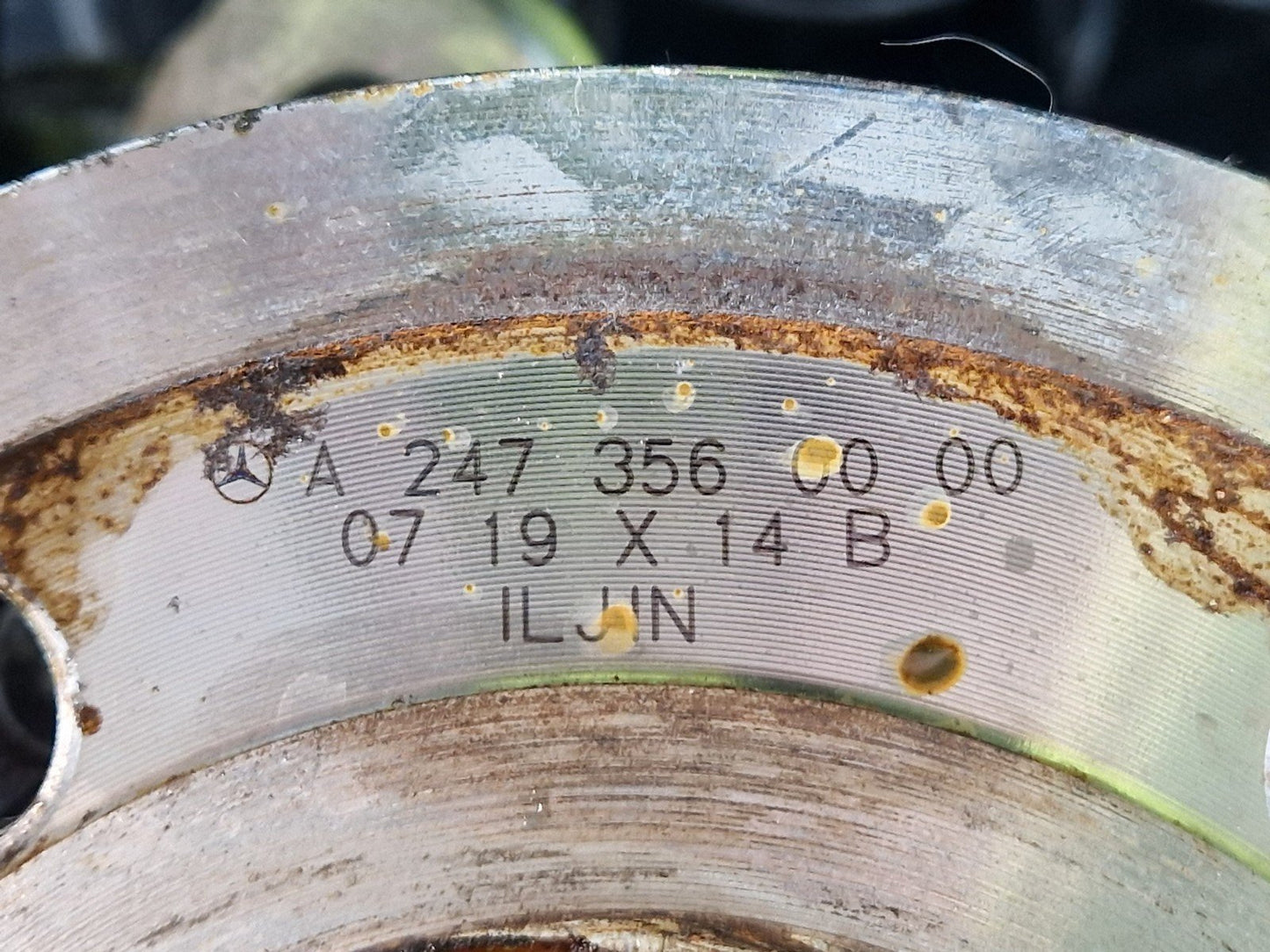 19-ON MERCEDES B CLASS W247 REAR LEFT N/S WHEEL CARRIER HUB KNUCKLE A2473570300