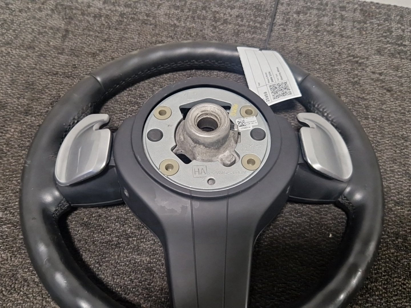 BMW 320d F30 M Sport Paddle Shift Steering Wheel 7852448