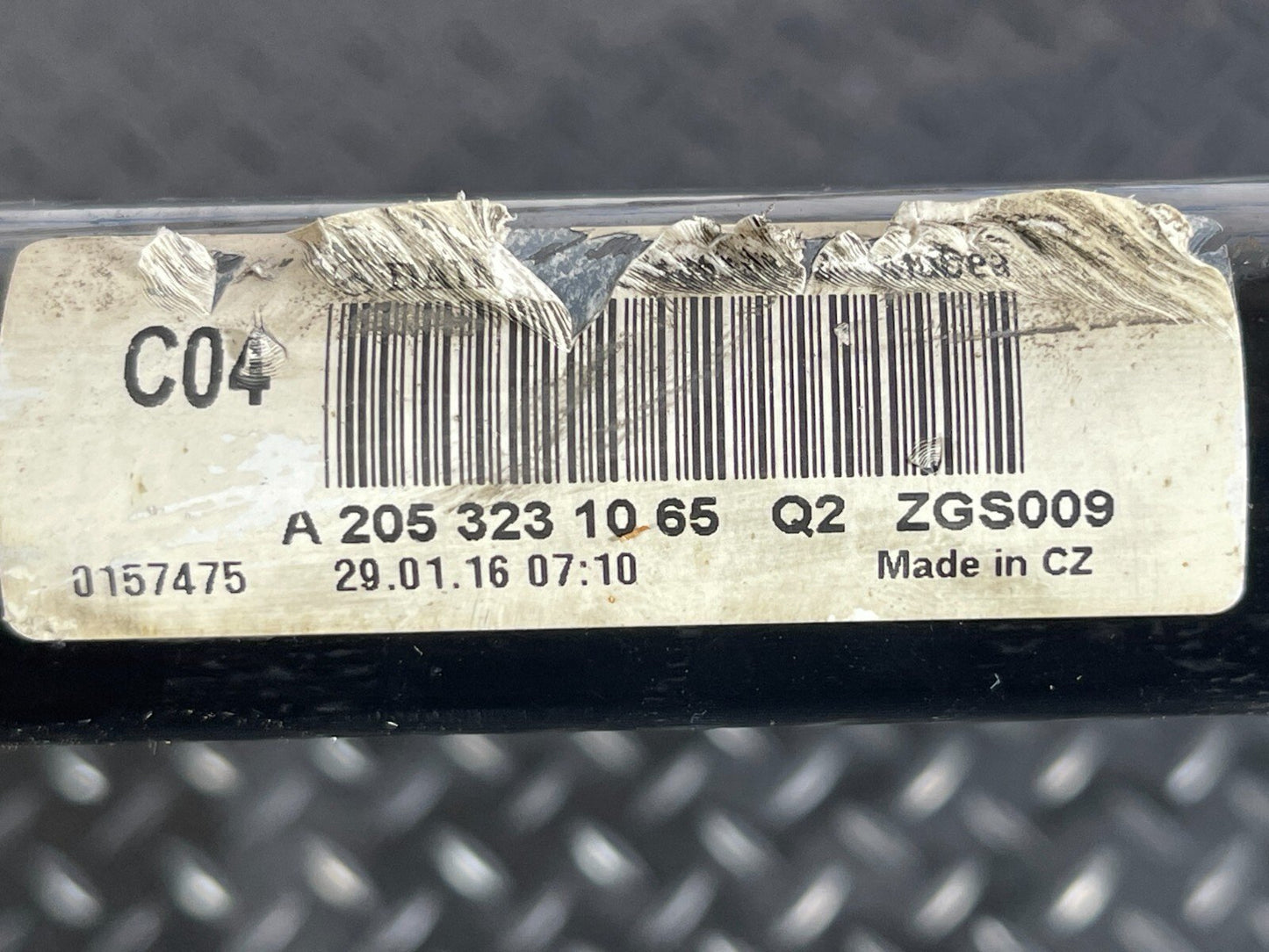 14-21 MERCEDES BENZ C350e W205 GENUINE FRONT ANTI ROLL BAR A2053231065
