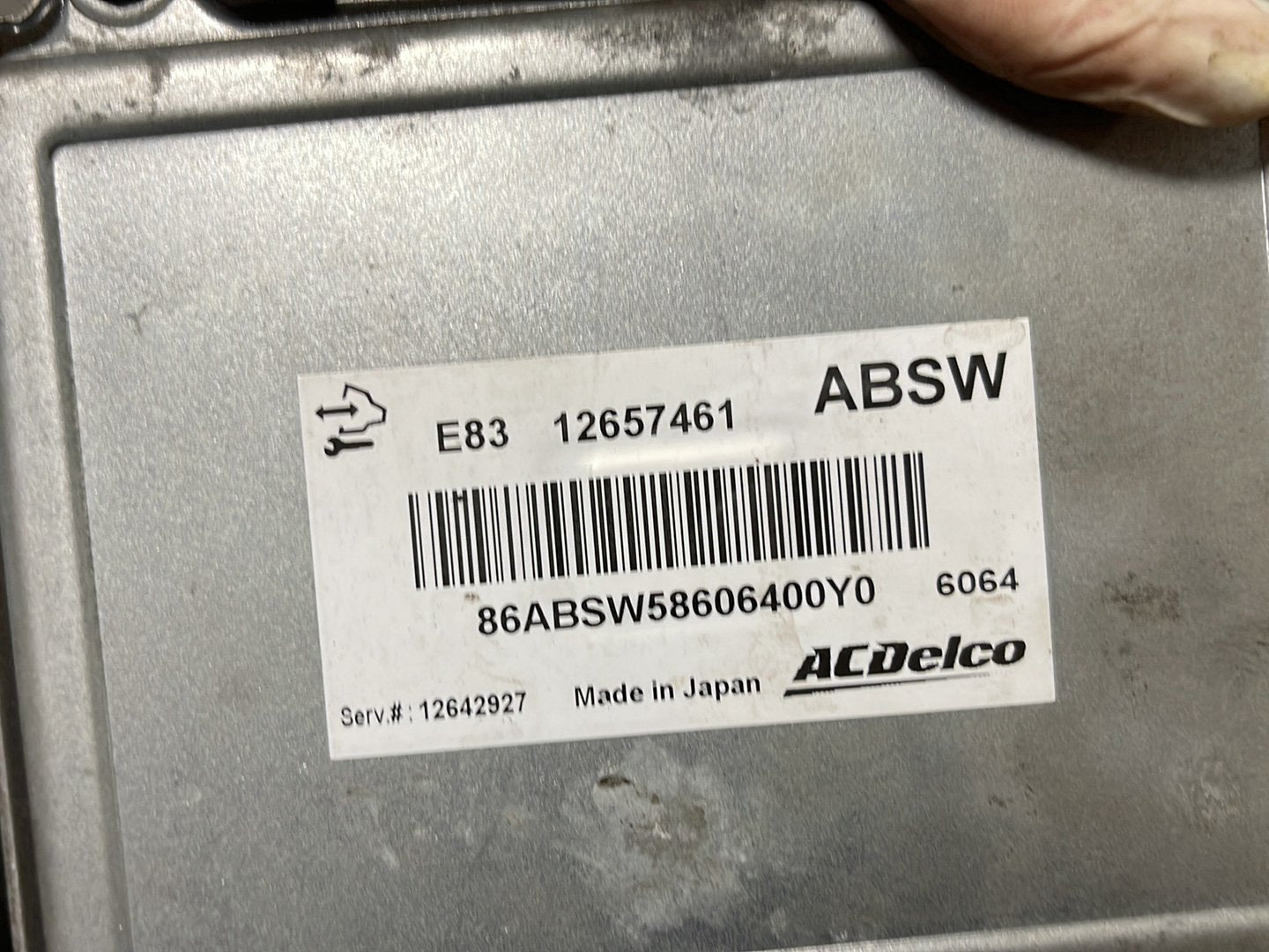 Vauxhall Corsa MK4 (E) (4500) Hatchback Genuine Engine Control Unit ECU 12657461