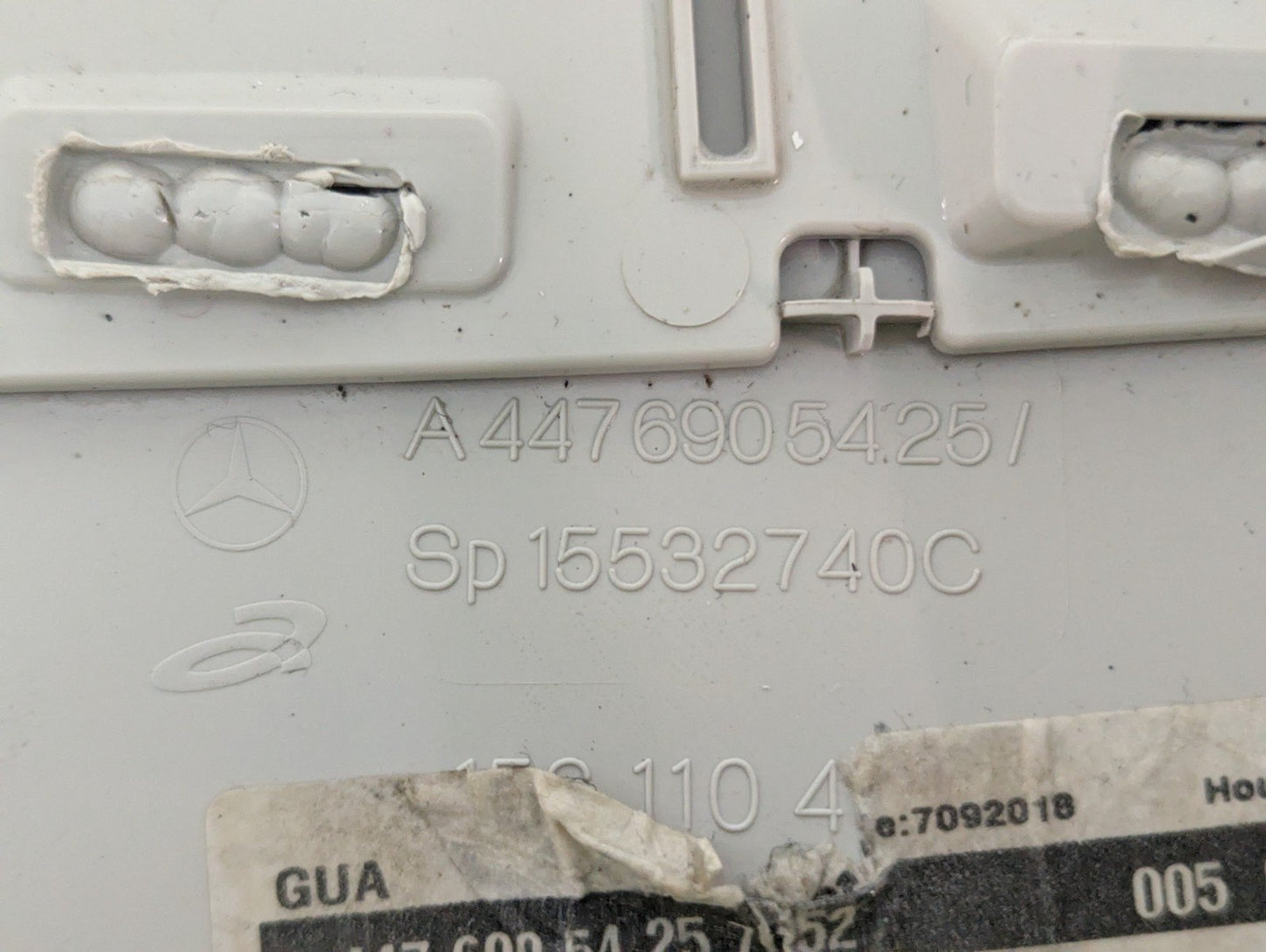 MERCEDES-BENZ VITO W447 B-PILLAR TRIM UPPER DRIVER SIDE A4476905425
