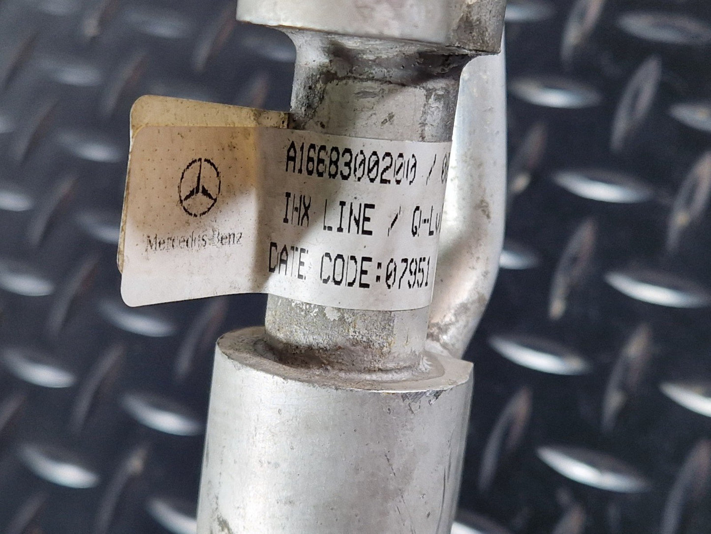 11-19 MERCEDES BENZ ML W166 A/C AIR CON CONDITIONING PIPE HOSE A1668300200