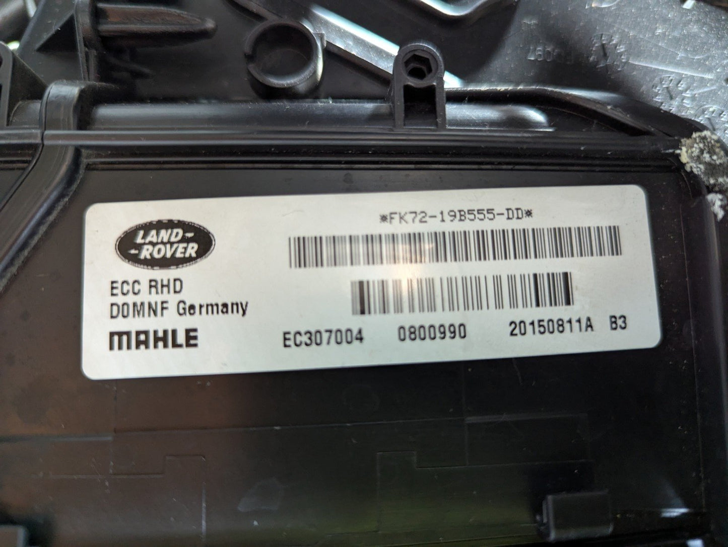 14-19 LAND ROVER L550 DISCOVERY SPORT GENUINE HEATER BOX ASSEMBLY FK7219B555DD