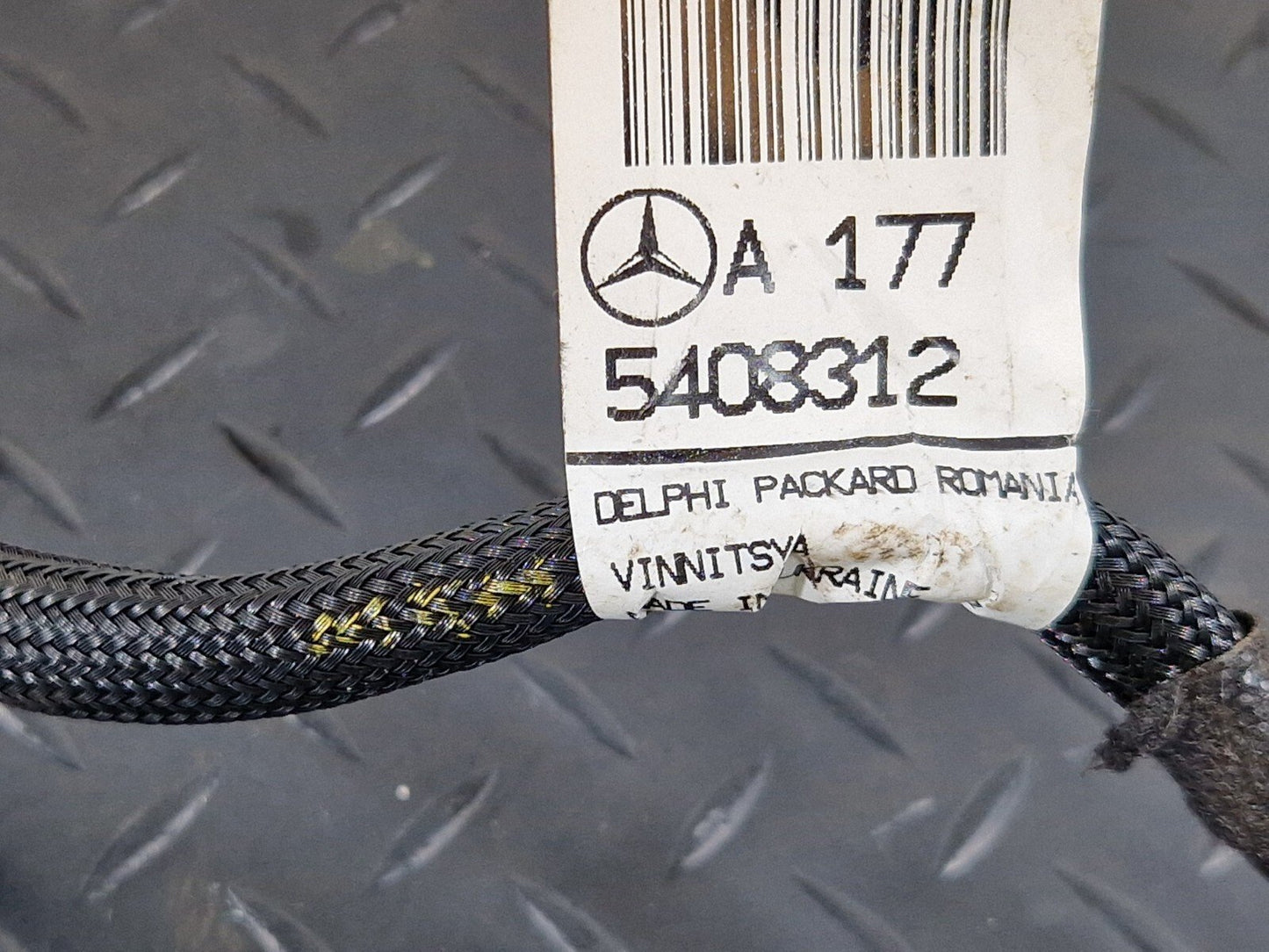 18-ON MERCEDES BENZ A CLASS W177 FRONT RIGHT DOOR WIRING HARNESS A1775408312