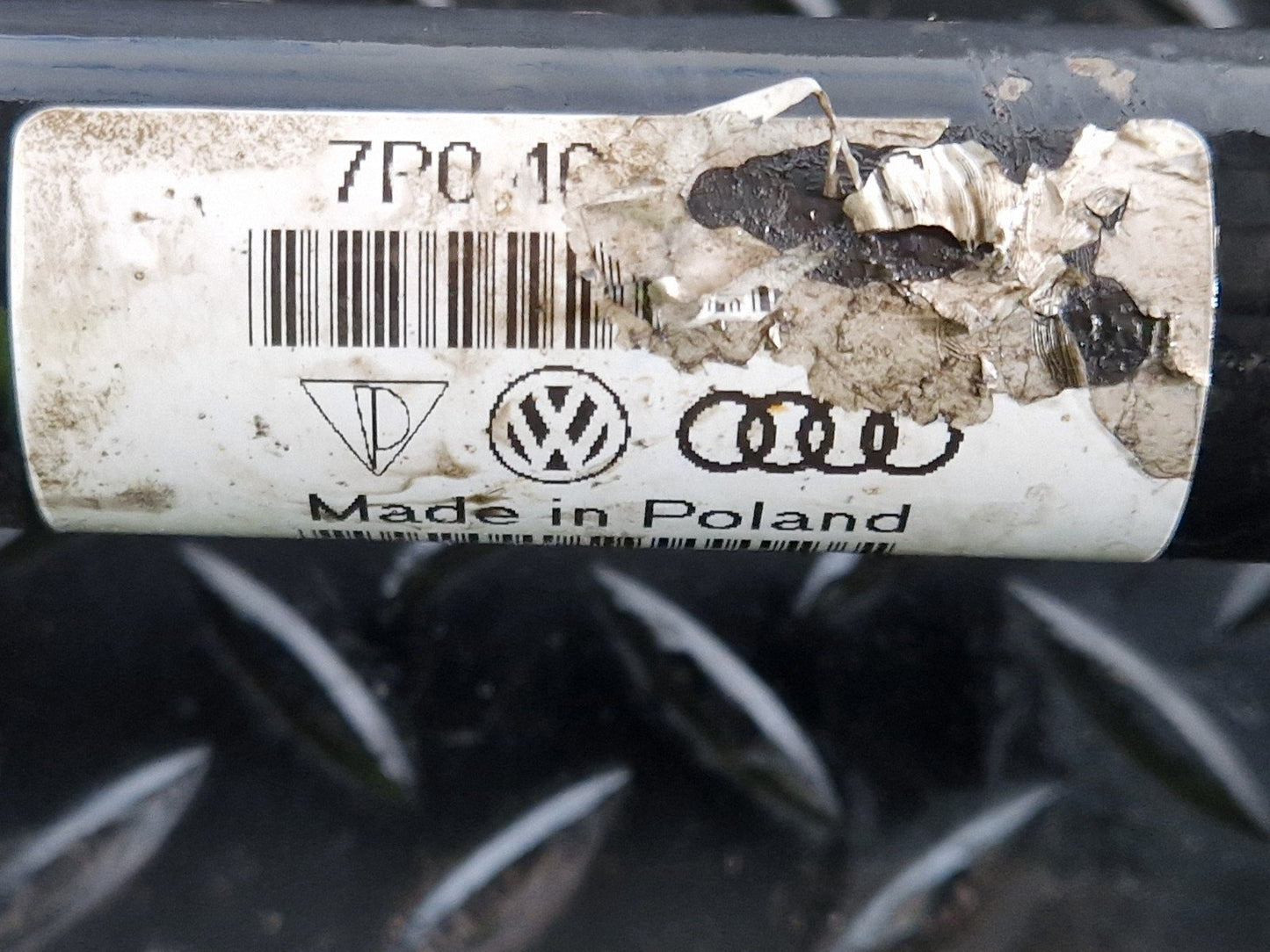 10-15 AUDI Q7 4L GENUINE 3.0 DIESEL FRONT LEFT OR RIGHT DRIVE SHAFT 7P0407271C