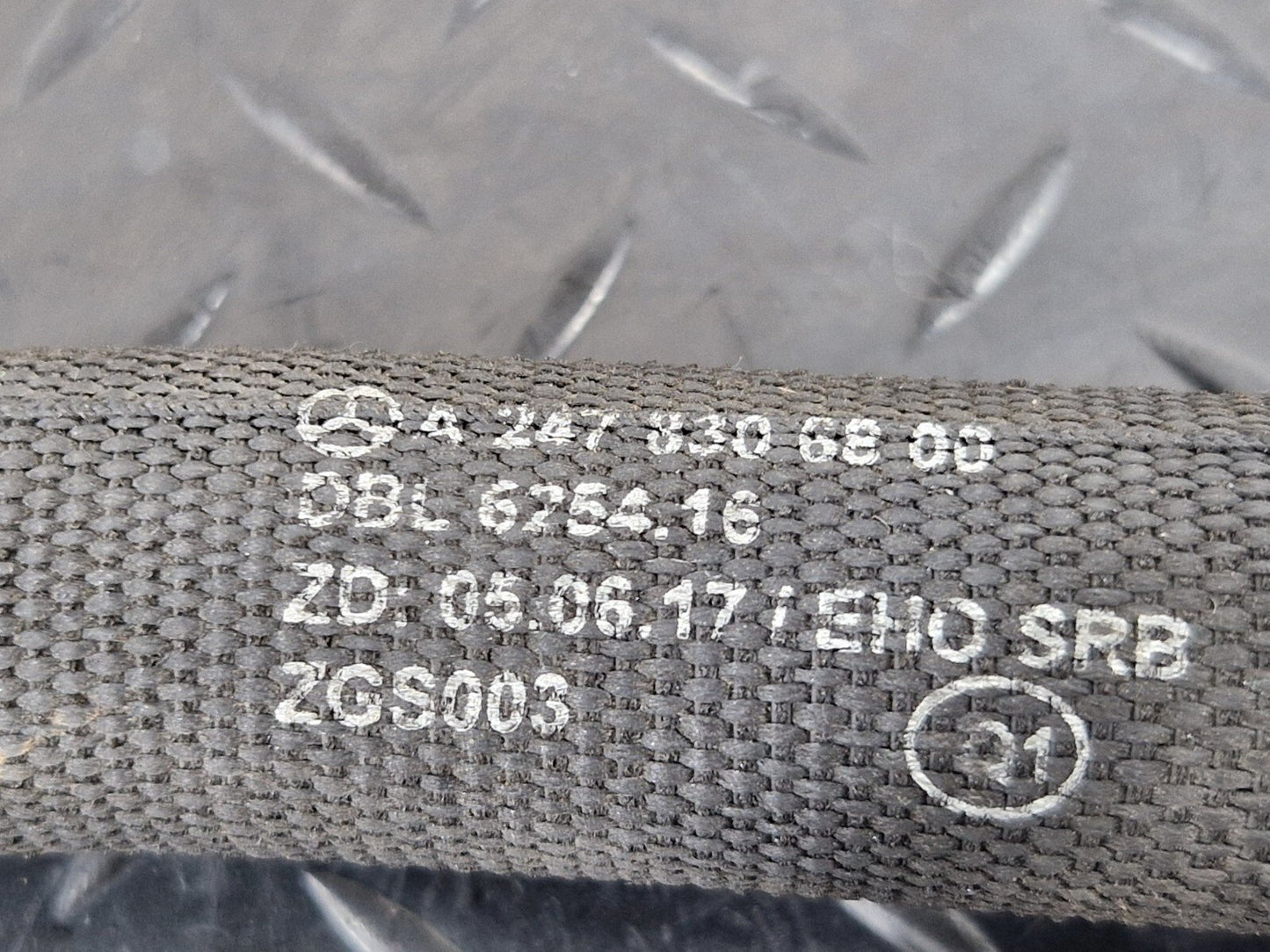 18-ON MERCEDES BENZ A CLASS W177 GENUINE OEM WATER COOLANT HOSE PIPE A2478306800