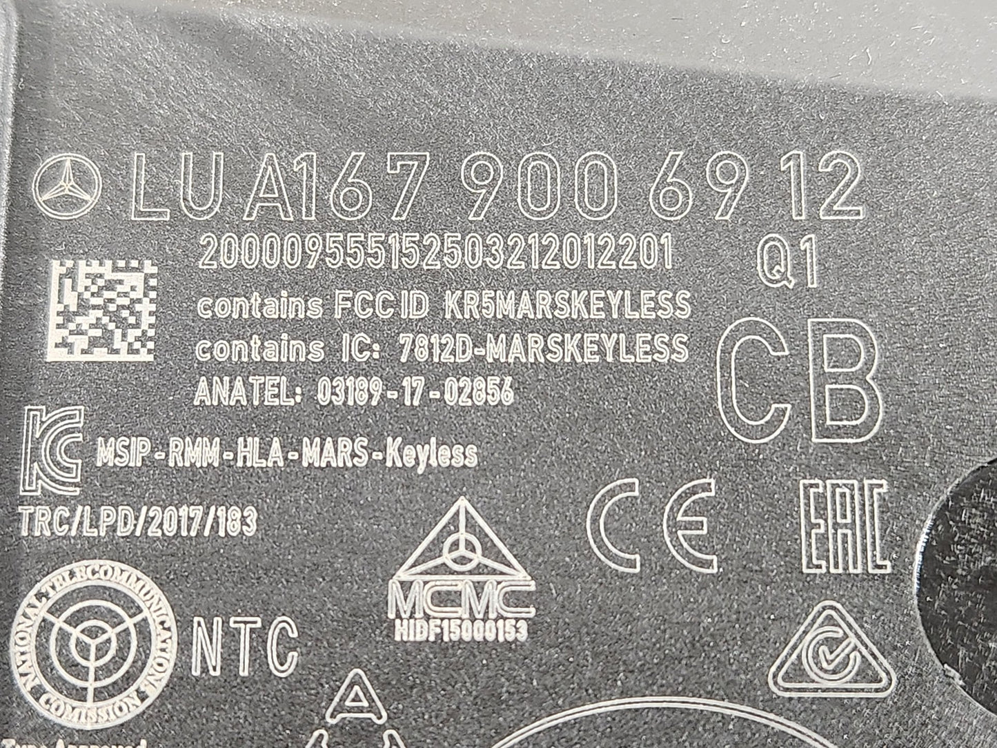 Mercedes-Benz B200d B-Class W247 SUV Key a1679006912