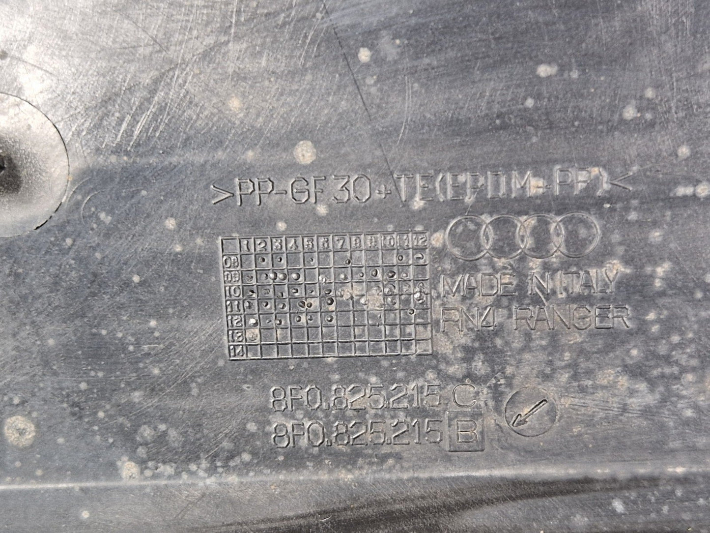 Audi Unknown Part Type 8F0825215C