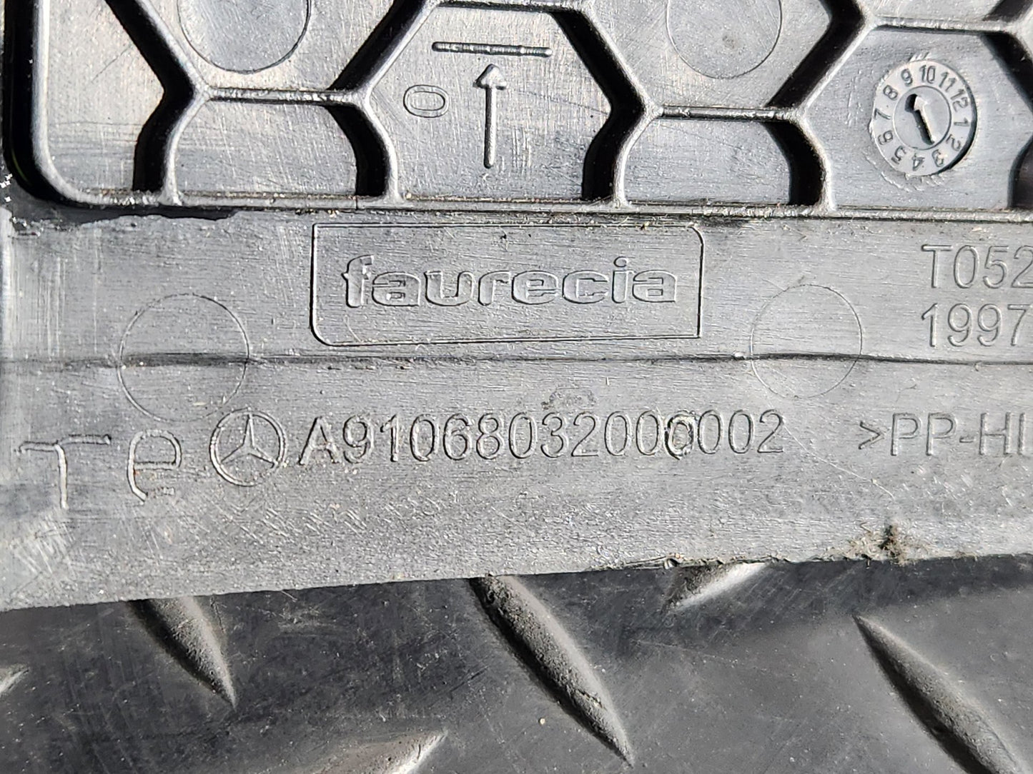 Mercedes-Benz Sprinter W907 Standard Cargo Van Right O/S Lower Trim A9106803200
