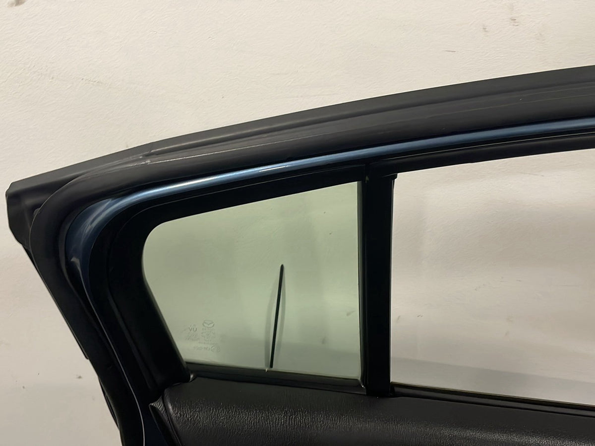 Mazda Mazda6 MK3 (GJ) Saloon Rear Left N/S Passenger Complete Door in Blue