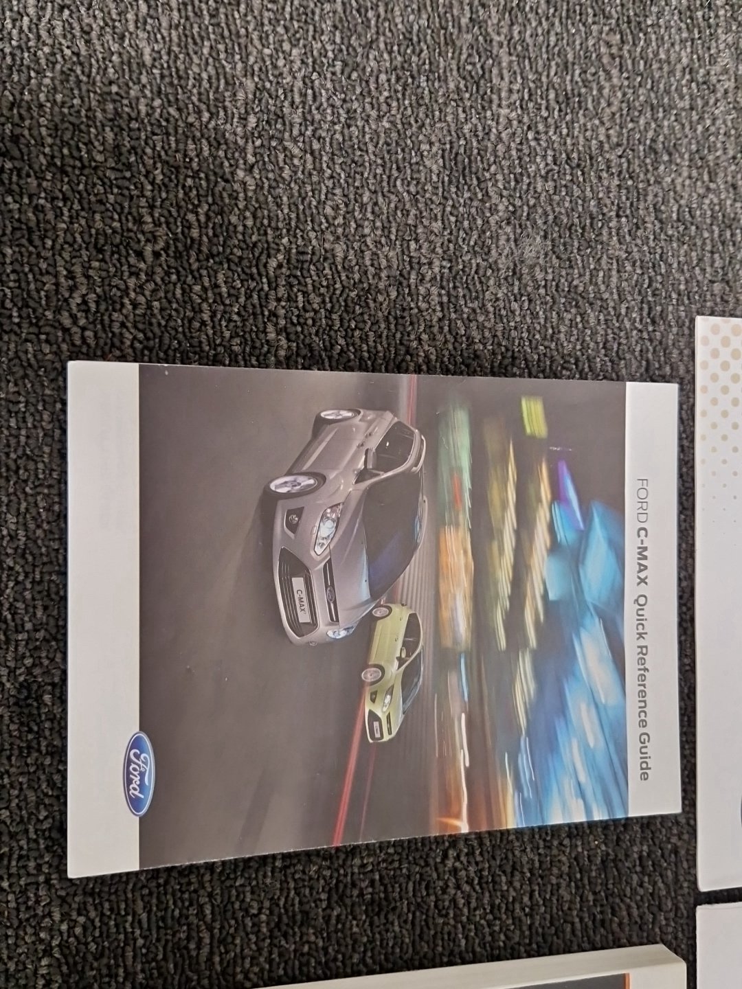 Ford C-Max MK2 (C344) MPV Genuine Owners Manual Handbook Wallet