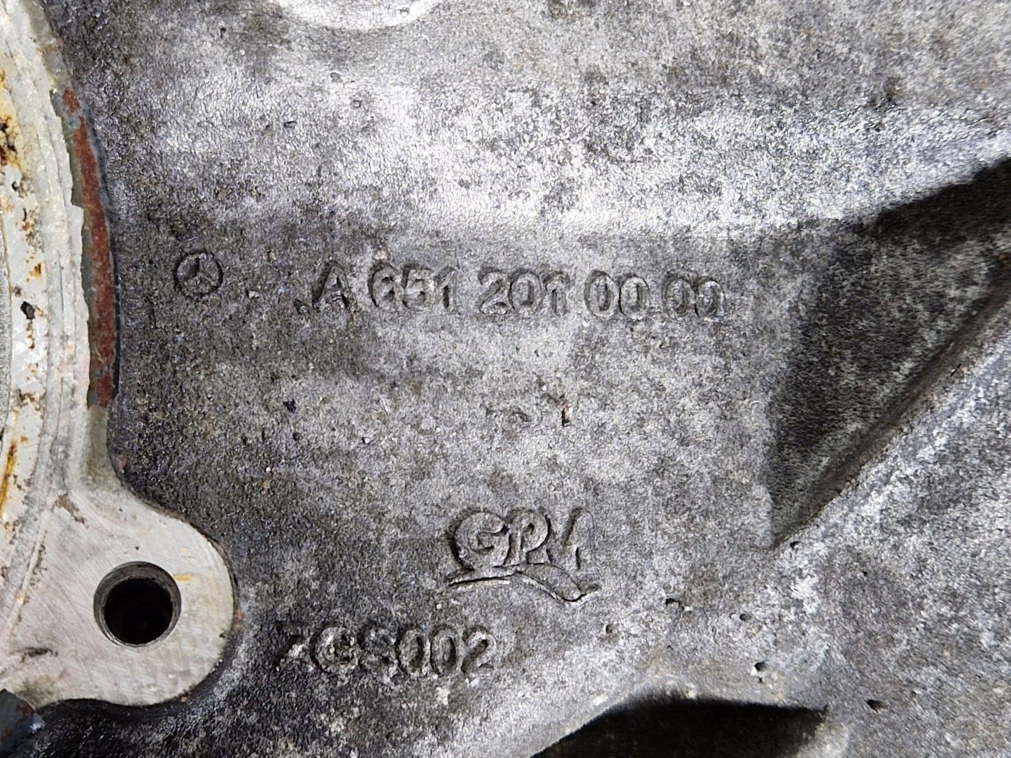 18-ON MERCEDES BENZ SPRINTER W907 2.2 CDI OM651 WATER PUMP HOUSING A6512010000